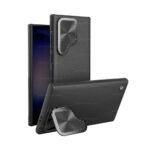 قاب نیلکین سامسونگ S24 Ultra مدل CamShield Prop Leather Magnetic