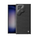 قاب نیلکین سامسونگ S24 Ultra مدل CamShield Prop Leather Magnetic