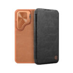 قاب نیلکین سامسونگ S24  مدل Qin Prop leather