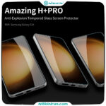 گلس نیلکین سامسونگ S24 مدل H+Pro tempered glass