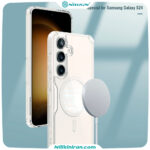 قاب نیلکین سامسونگ S24  مدل Nature TPU Pro Magnetic