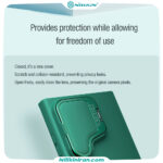 قاب نیلکین سامسونگ S24 Ultra مدل CamShield Silky Prop Silicone