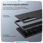 قاب نیلکین سامسونگ S24 Ultra مدل Super Frosted Shield Pro