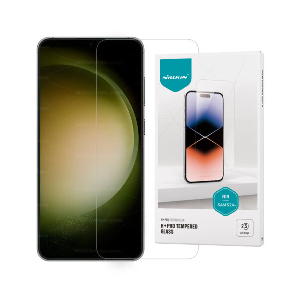 گلس نیلکین سامسونگ S24 Plus مدل H+ Pro tempered glass