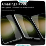 گلس نیلکین سامسونگ S24 Plus مدل H+ Pro tempered glass
