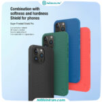 قاب نیلکین آیفون iPhone 15 Pro Max مدل Super Frosted Shield Pro