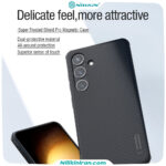 قاب نیلکین سامسونگ S24 Plus مدل Super Frosted Shield Pro Magnetic