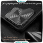 قاب چرمی نیلکین سامسونگ +S24 مدل Qin Prop leather