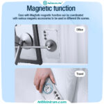 قاب نیلکین سامسونگ A55 مدل  Nature TPU Pro Magnetic