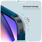 قاب نیلکین سامسونگ A55 مدل  Super Frosted Shield Pro