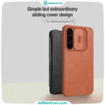 قاب چرمی نیلکین سامسونگ A35 مدل Qin Pro leather