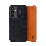 قاب چرمی نیلکین سامسونگ A55 مدل Qin Pro leather