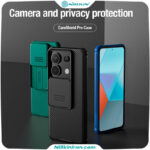 قاب نیلکین شیائومی Redmi Note 13 Pro 5G و POCO X6 5G مدل CamShield Pro