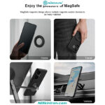 قاب نیلکین شیائومی POCO F6 مدل Super Frosted Shield Pro Magnetic