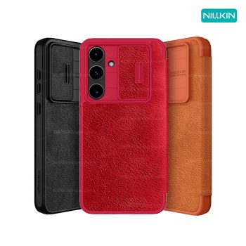 قاب نیلکین سامسونگ Samsung Galaxy S24 FE مدل Qin Pro leather