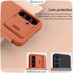 قاب نیلکین سامسونگ Samsung Galaxy S24 FE مدل Qin Pro leather