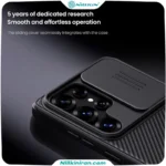 قاب نیلکین سامسونگ S25 Ultra مدل CamShield Pro