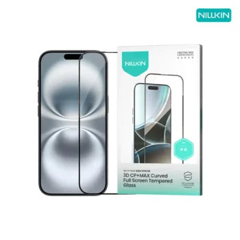 گلس نیلکین آیفون iPhone 16 مدل 3D CP+MAX