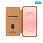 قاب نیلکین سامسونگ Samsung Galaxy S25 Edge مدل Qin Pro leather