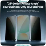 گلس حریم شخصی نیلکین سامسونگ Galaxy S25 Edge مدل Guardian privacy