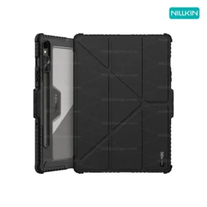 کیف محافظ نیلکین سامسونگ Tab S9/S10 FE مدل Bumper Leather Case Pro
