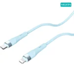کابل سیلیکونی تایپ C به Lightning نیلکین مدل Flowspeed Liquid Silicone