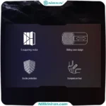 کیف محافظ نیلکین سامسونگ +Tab S10 FE مدل Bumper Leather Case Pro