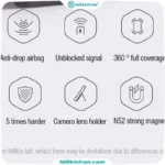 قاب نیلکین سامسونگ Samsung Galaxy S24 Ultra مدل CarboProp camera cutout (MagSafe)