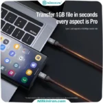 کابل شارژ نیلکین مدل USB به هر 3 نوع خروجی (Swift 3-in-1)