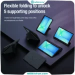 کیف محافظ نیلکین سامسونگ +Tab S10 FE مدل Bumper Leather Case Pro