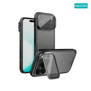 قاب نیلکین آیفون iPhone 17 Pro مدل Camshield Prop Clear version