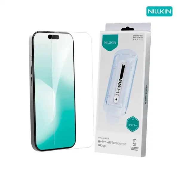 گلس نیلکین آیفون iPhone 17 Pro مدل H+ Pro tempered glass