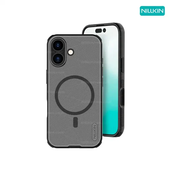 قاب نیلکین آیفون iPhone 17 مدل Super Frosted Shield Pro Magnetic Clear Version