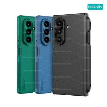 قاب نیلکین سامسونگ Z Fold7 مدل Super Frosted Shield Fold Magnetic with S-Pen
