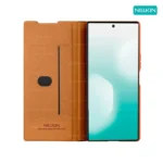 قاب نیلکین سامسونگ Galaxy Z Fold7 مدل Qin Pro leather