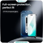 گلس نیلکین آیفون iPhone 17 مدل CP+ Pro tempered glass