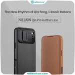 کیف چرم نیلکین آیفون iPhone 17 Pro Max مدل Qin Pro Series Leather