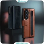 قاب نیلکین سامسونگ Galaxy Z Fold7 مدل Aoge Leather