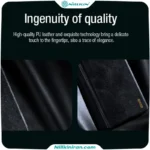 قاب نیلکین سامسونگ Galaxy Z Fold7 مدل Qin Pro leather