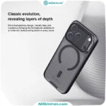 قاب نیلکین آیفون iPhone 17 Pro مدل Camshield Prop Magnetic Clear version