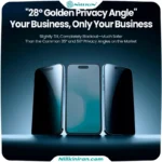گلس حریم شخصی نیلکین آیفون iPhone 17 Pro Max مدل Guardian Full
