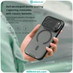 قاب نیلکین آیفون iPhone 17 Pro مدل Camshield Prop Magnetic Clear version