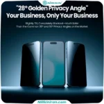 گلس حریم شخصی نیلکین آیفون iPhone 17 Pro مدل Guardian Full