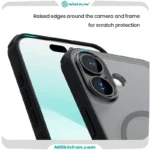 قاب نیلکین آیفون iPhone 17 مدل Super Frosted Shield Pro Magnetic Clear Version