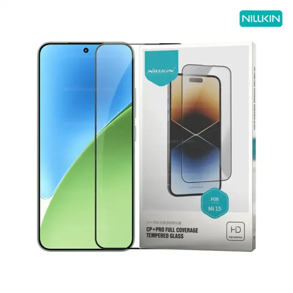 گلس نیلکین Xiaomi 15 مدل CP+ Pro tempered glass