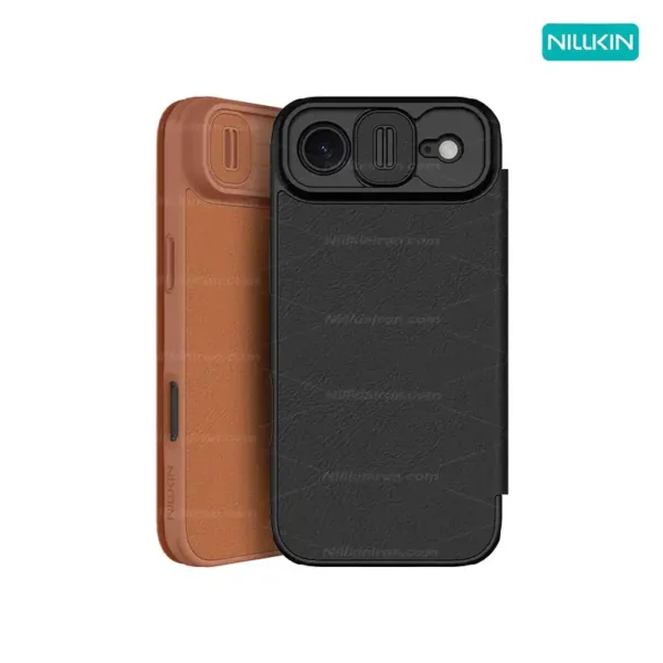 قاب نیلکین آیفون iPhone 17 Air مدل Qin Pro leather