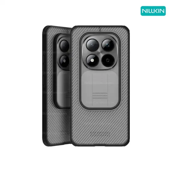 قاب نیلکین شیائومی +Redmi Note15 Pro مدل CamShield Pro (Clear Version)