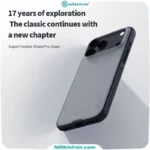 قاب نیلکین آیفون iPhone 17 Pro Max مدل Super Frosted Shield Pro (Clear Version)