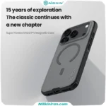 قاب نیلکین آیفون iPhone 17 Pro مدل Super Frosted Shield Pro Magnetic (Clear Version)