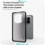 قاب نیلکین شیائومی +Redmi Note15 Pro مدل Super Frosted Shield Pro (Clear Version)